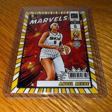 Angel Reese 2025 Panini Donruss WNBA Net Marvels Insert #20 Chicago Sky