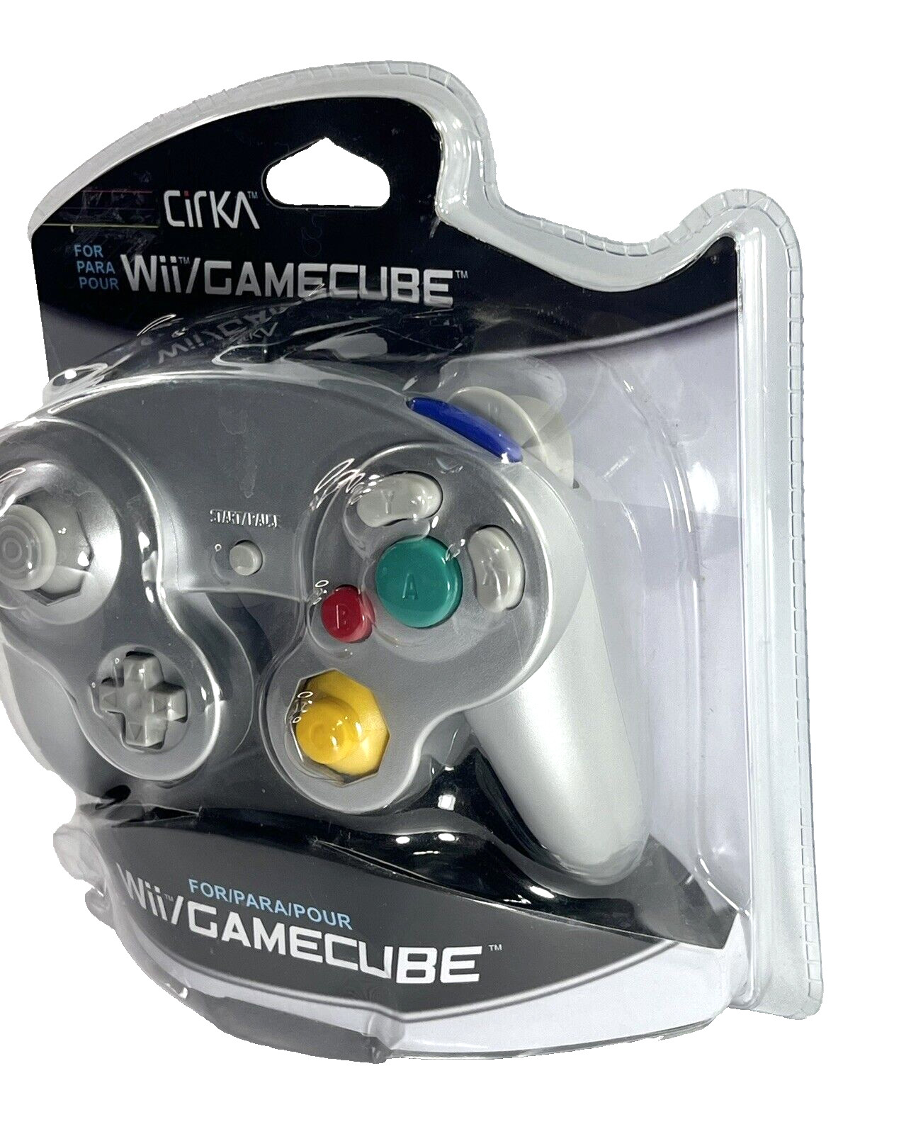 Cirka Wired Controller Model # M05819-SL for GameCube/Nintendo Wii New Sealed