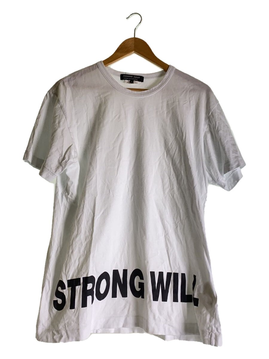 Tシャツ/L/コットン/WHT