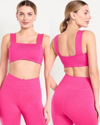 Old Navy Light Support CloudComfy Bandeau Sports Bra Size XS S M L XL XXL 3X