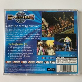 Evolution 2: Far Off Promise (Sega Dreamcast, 2000) No Manual Tested