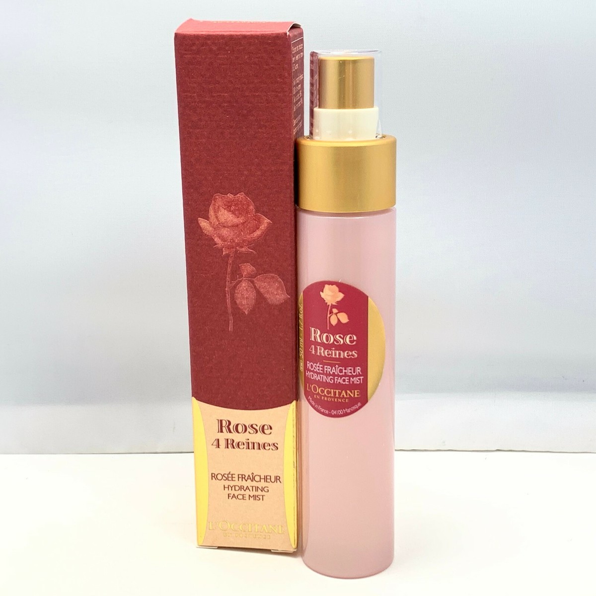 【新品未使用】L'Occitane Rose 4 Reines 廃盤レア L'Occitane En Provence Rose 4 Reines Hydrating Face Mist 1.7oz