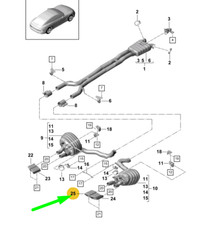 Pot d'échappement Porsche PANAMERA