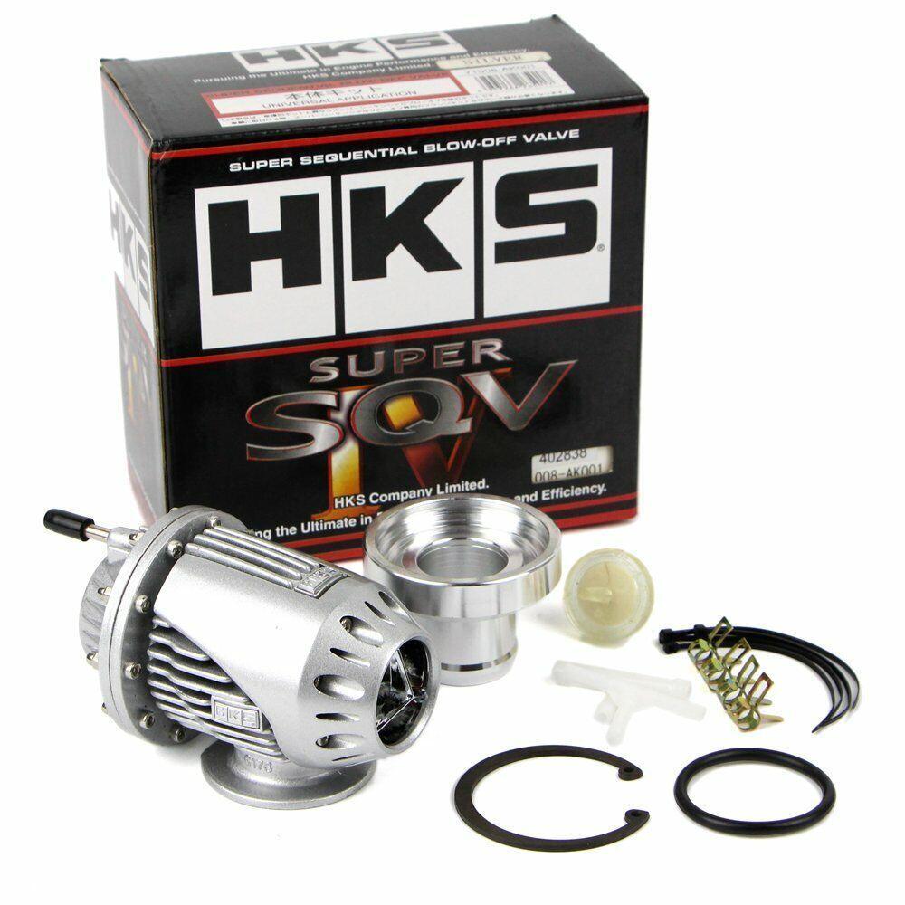 Brand Universal for HKS BOV SQV 4 SSQV IV Turbo Blow Off Valves JDM SILVER color