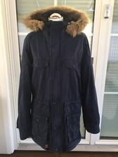 ADIDAS NEO Jacke / Mantel / Parka Blau  Größe: S