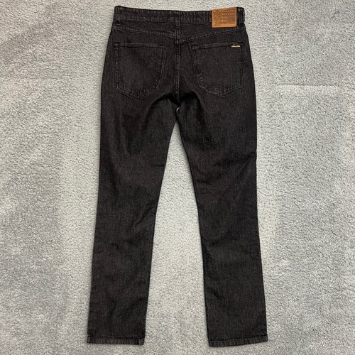 Volcom Jeans Mens 32 Vorta Slim Straight Dark Wash Denim Blue Stretch Casual - Picture 2 of 11