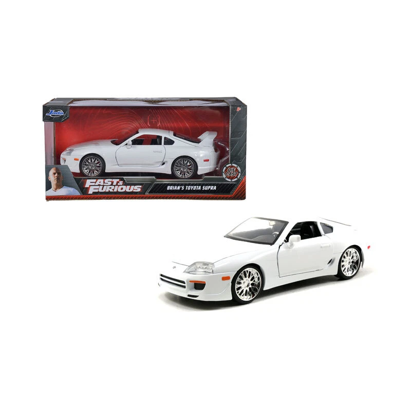 Jada 253203046 Brian's Toyota Supra weiss 1995 Fast & Furious Maßstab 1:24  - Bild 1 von 1