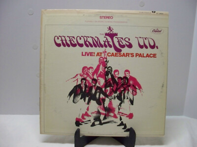 Checkmates LTD Live At Caesar's Palace Album LP Vinyl Capitol Records