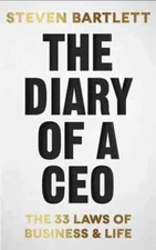 The Diary of a CEO:33 Laws of Business and Life by Steven Bartlett Paperback