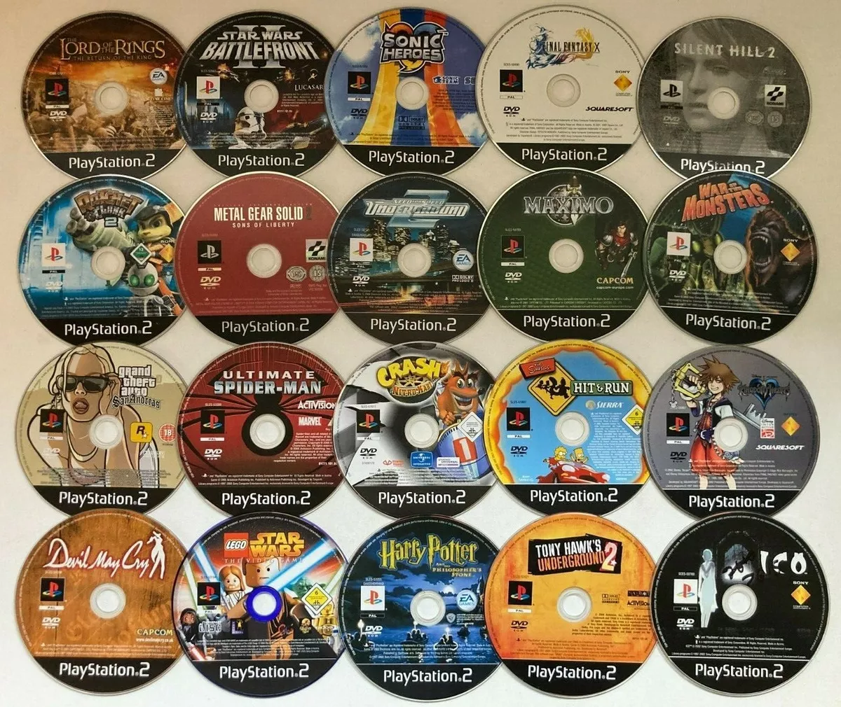 Sony PlayStation 2 PS2 Games | Disc Only - Large Selection | PAL REGION | eBay