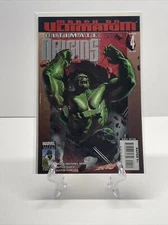 Hulk Ultimate Origins #4 Cover Art Comic Panel Poster Splash Page Marvel | Combi