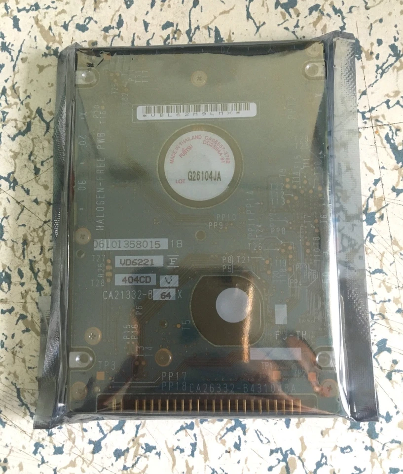 Fujitsu 120 GB,Internal,4200 RPM,2.5" (MHV2120AT) Hard Drive  - Image 2 of 2