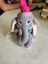 THE DISNEY STORE DUMBO Elephant MINI BEAN BAG PLUSH TOY