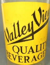 vintage ACL Soda Bottle: VALLEY VIEW of VALLEY VIEW, PA . - 12 oz ACL