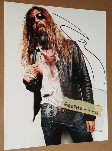 Rob Zombie Signed White Zombie Autograph Halloween COA Devil&rsquo;s Rejects