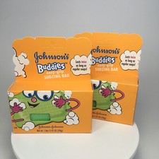 Johnson s Buddies Easy-Grip Sudzing Bar Children s Cleansing Bars Set Of 2