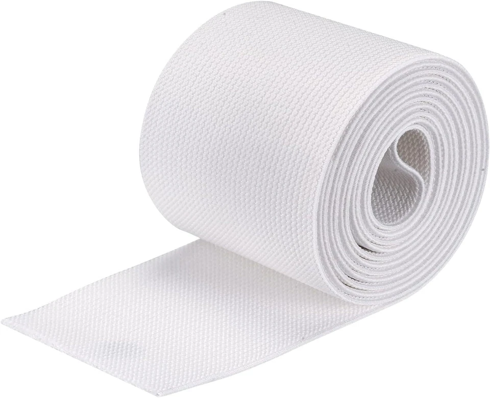 NEK 3,6,8,10 IN ELASTIC - 50 YARD ROLL - WAISTBANDS, SEWING, ETC.  - MADE IN USA - Image 2 of 4