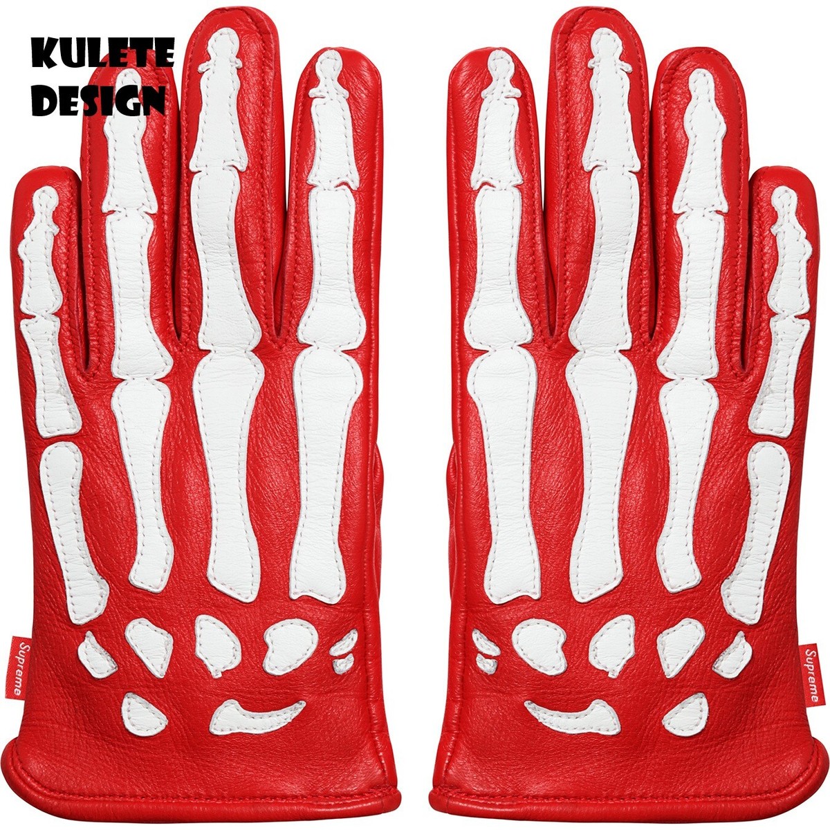 Supreme Vanson Leather X-Ray GLoves | eBay