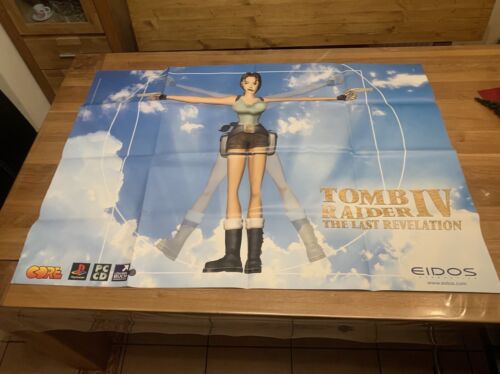 1999 Tomb Raider The Last Revelation Very Rare Vintage Poster 58x42cm - Bild 1 von 1