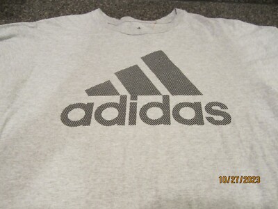 Adidas Go To T-Shirt - Gray - Large