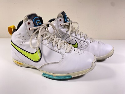 Nike Zoom BB III Basketballschuhe - Weiß Herren Can t Jump Edition Gebraucht - UK 6