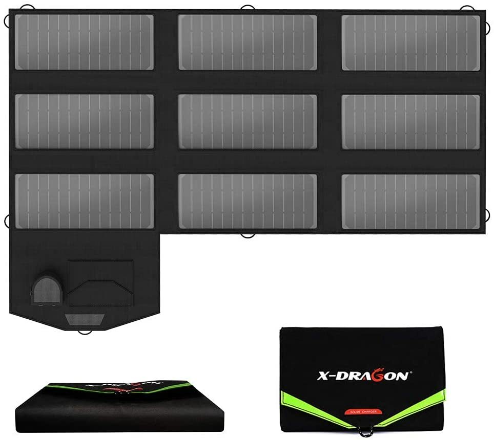 X-Dragon 70 W Cargador Solar Plegable Panel Solar