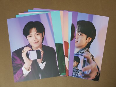 Official] BTS Samsung Galaxy Z Flip 4 Postcard set 7pcs | eBay