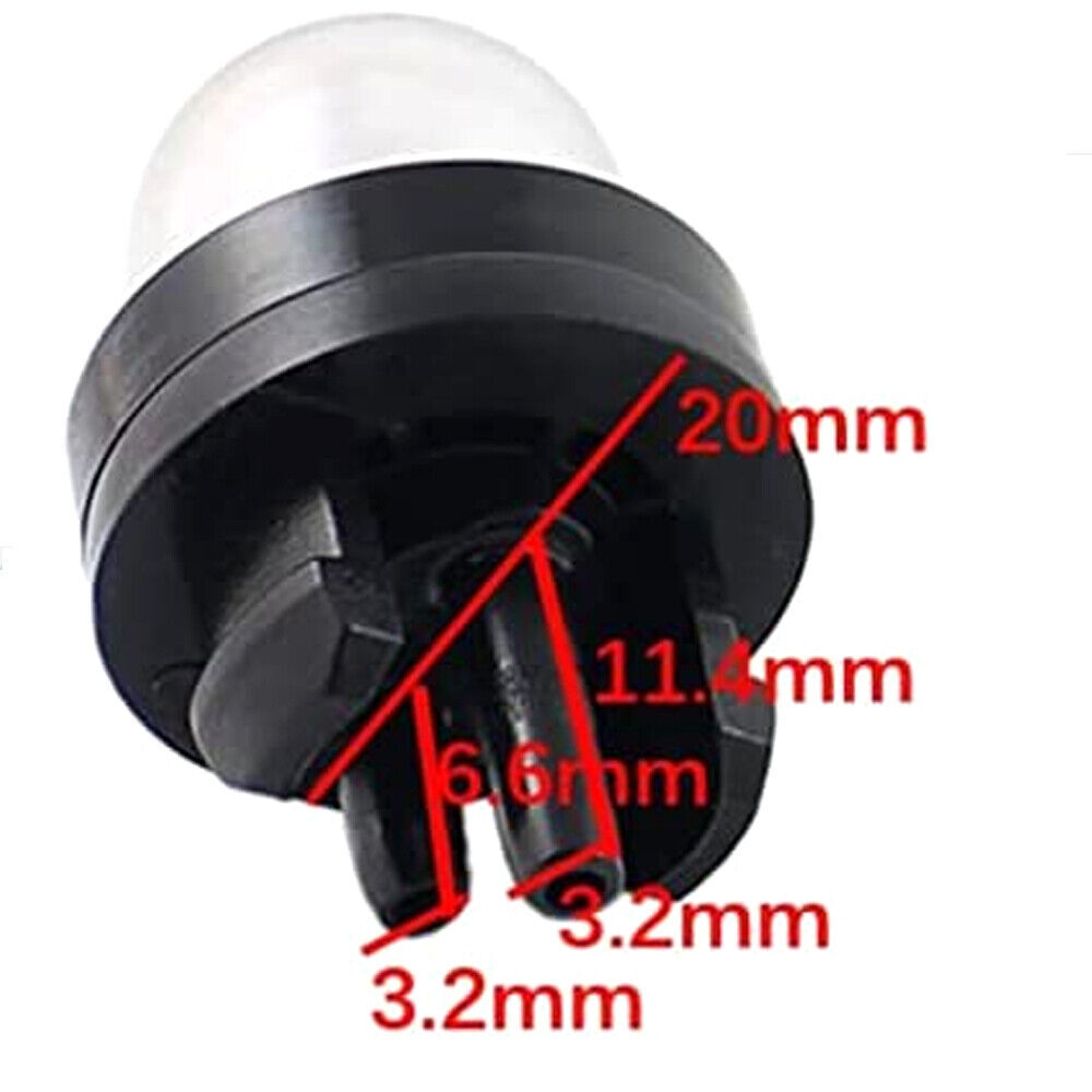 4X Snaps In Primer Bulb Pump For Stihl Zama Homeliter Ryobi Echo Walbro