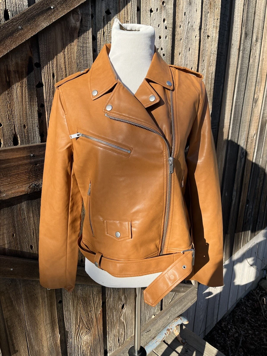 7 for all mankind leather sale jacket