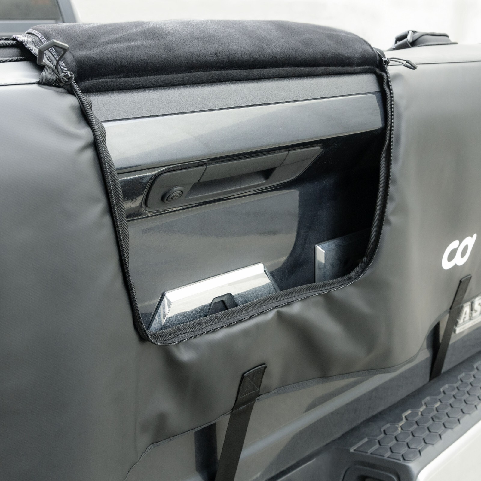 Cycling Deal Tailgate Bicycle Rack Carrier Mats for Pickup Truck 6 Bikes, Black