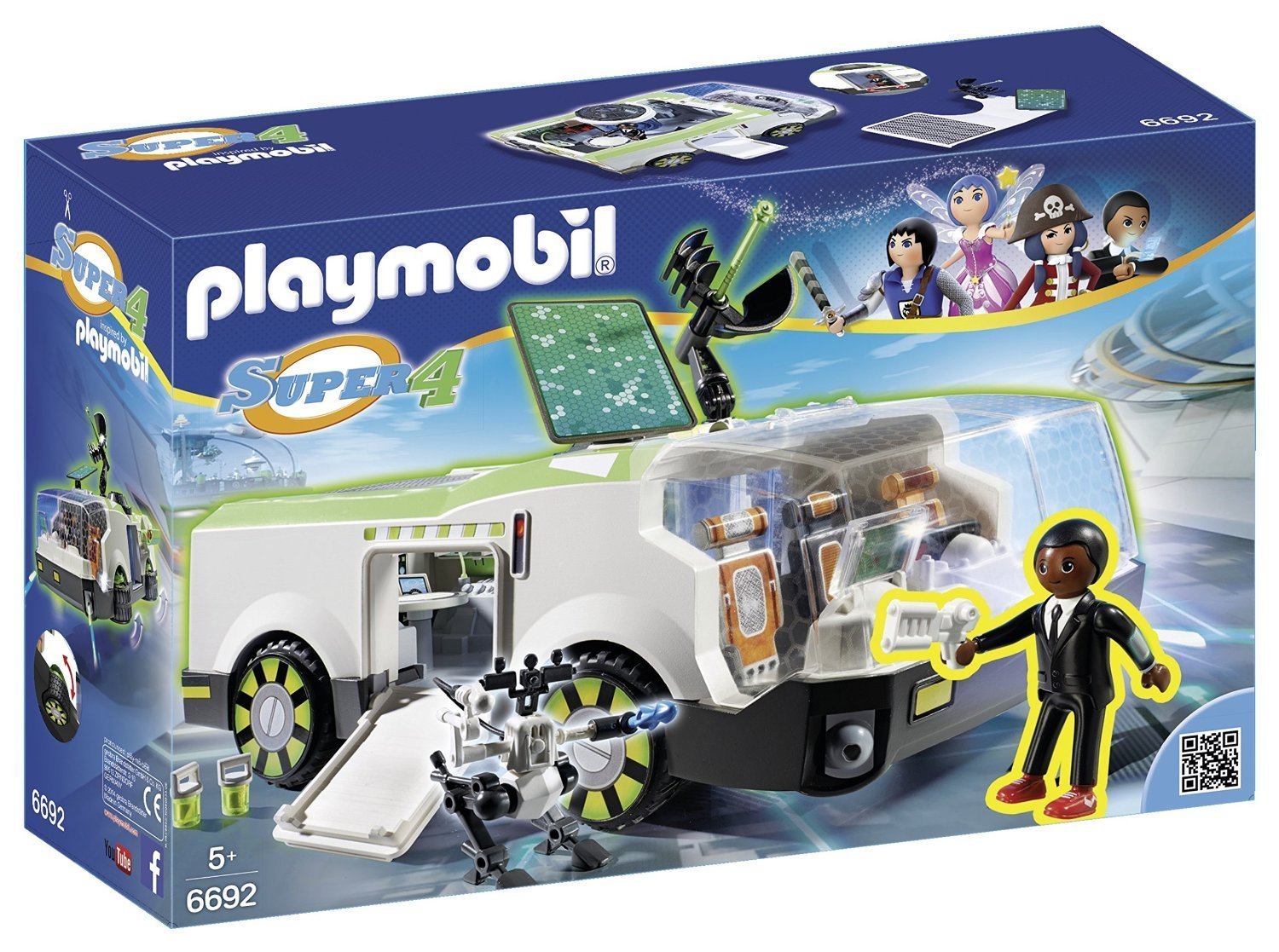 Playmobil Set Super 4 : Techno Caméléon - Image 4
