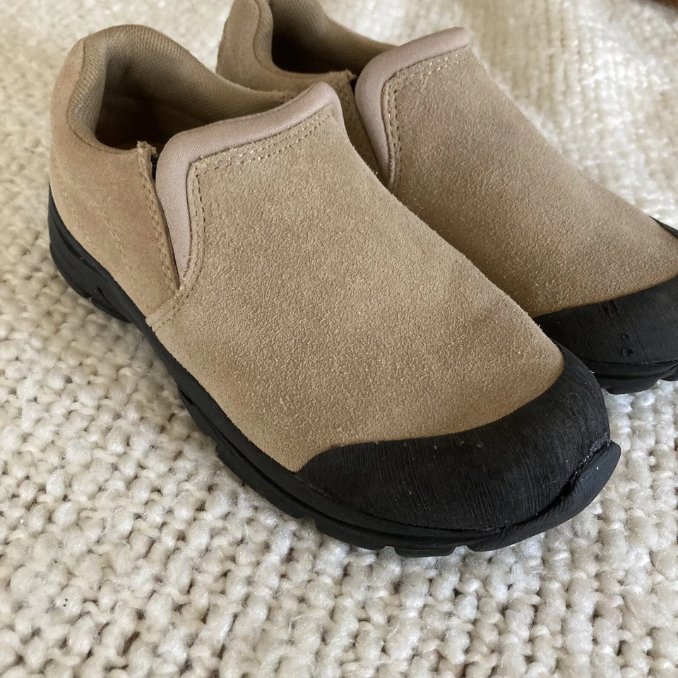 Zapatos Mocasines Lands End Niños Informales Tostados Gamuza Sin Cordones Talla 13 Nuevos sin Caja Foto 2 de 4