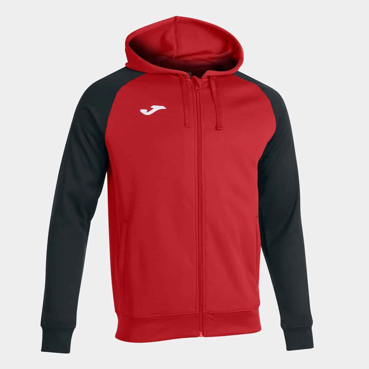 Joma Mens Academy IV Hoodie Jacket Football Sports Red