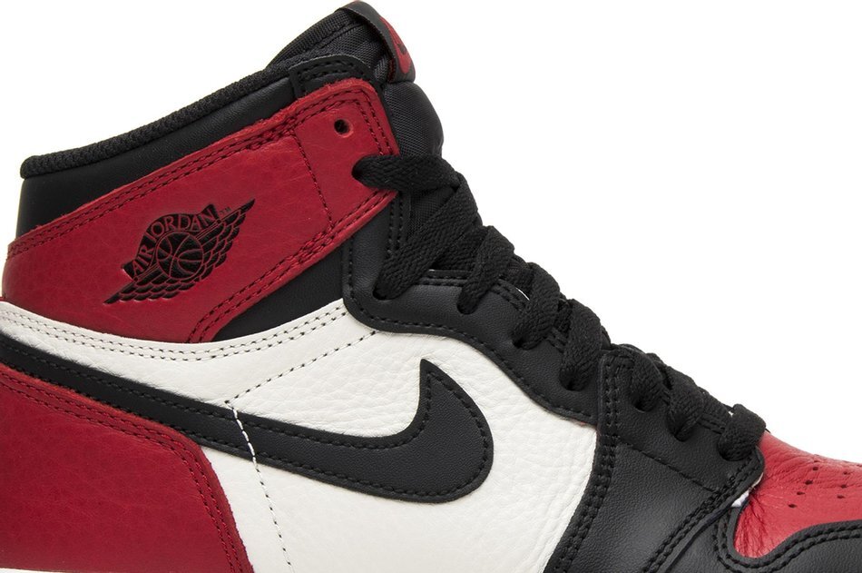 Air Jordan 1 Retro High OG BG 'Bred Toe' Size 3.5Y Kids Unisex | eBay