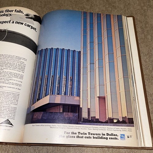 Architectural Record Library Bound From July To September Of 1971 - Picture 8 of 9