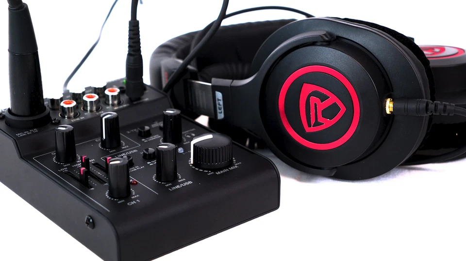 Rockville 1-Person Gaming Twitch Live Stream Recording Mic+Stand+Headphones - Image 4 of 4