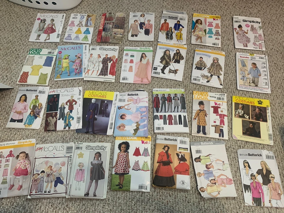 Simplicity,McCall’s, Others Sewing 117 LOT Some Used, Duplicates SEE DESCRIPTION - Image 2 of 4