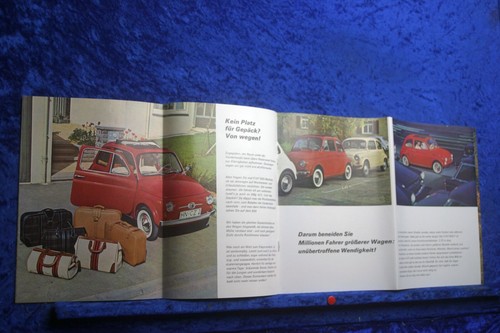 Fiat 500 F 1965-1972 Prospekt (A1263) FAKSIMILE Archiv Verlag - Bild 3 von 8