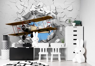 3D Creative Glider K1918 Wallpaper Mural Self-adhesive Removable Sticker Panda