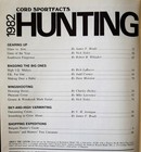 CORD SPORTFACTS 1982 HUNTING MAGAZINE — photo 2