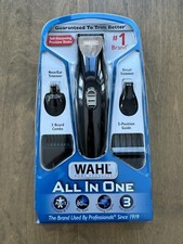 WAHL All In One Rechargeable Trimmer Self Sharpening Precision Blades NEW SEALED