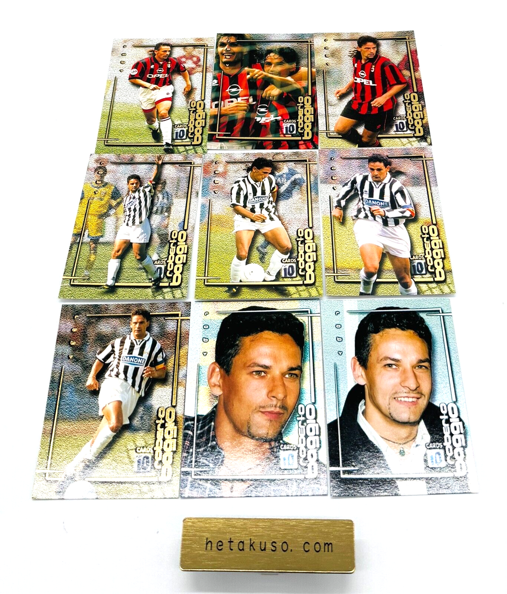 Roberto BAGGIO CARDS PANINI 20000SETS LIMITED EDITION JAPAN