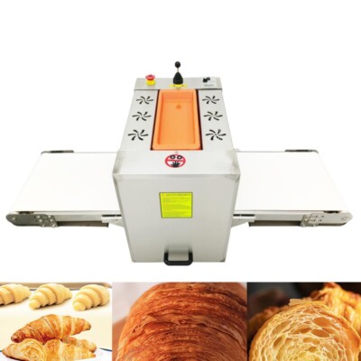 110V Pastry Machine Dough Roller Sheeter Crispy Wafer Machine Puff Pastry Maker