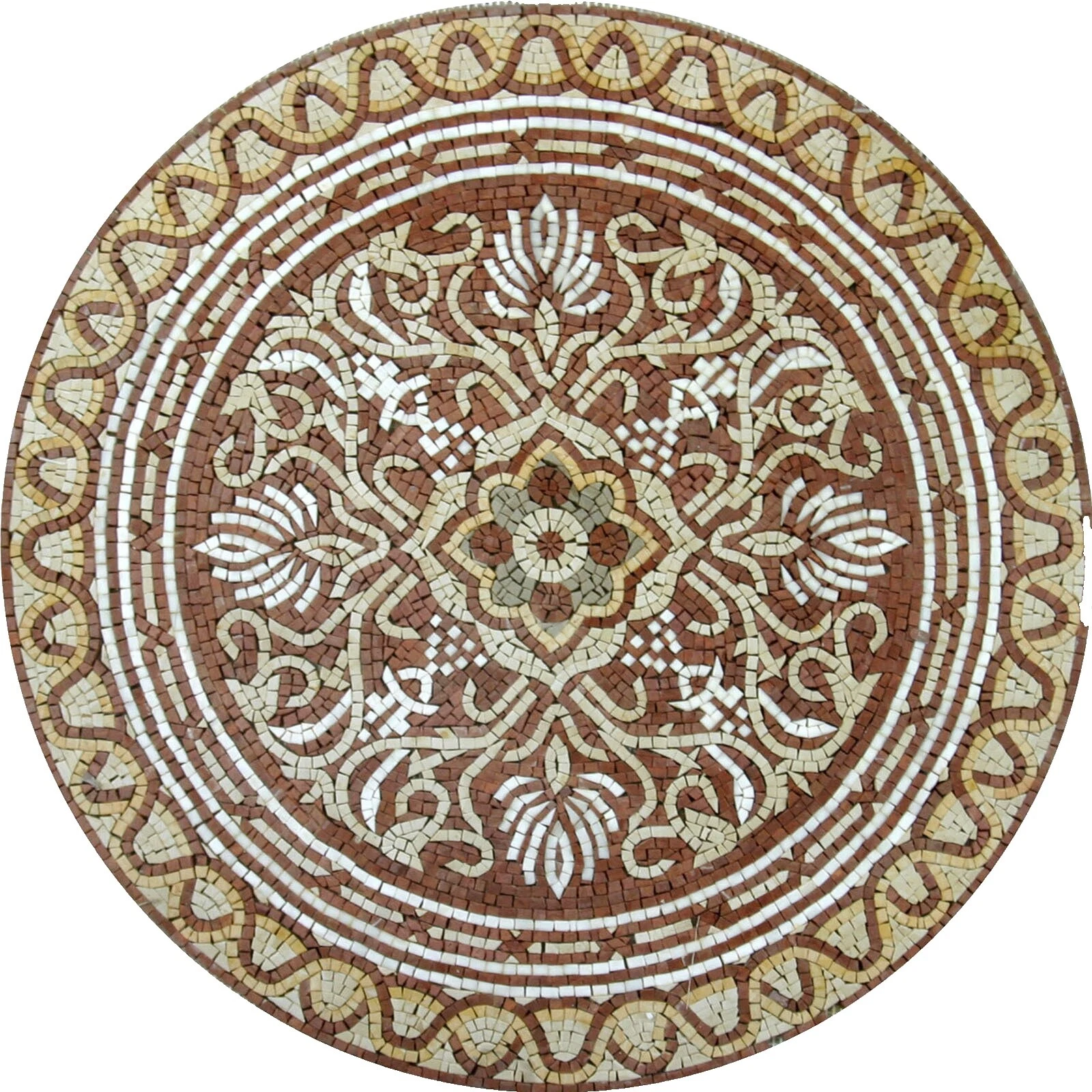 Piso Internacional Multicolor y azulejos de la pared