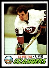 1977-78 Topps Ed Westfall New York Islanders #153