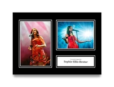 Sophie Ellis-Bextor Signed A4 Photo Autograph Card Music Gift Display + COA