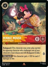 Minnie Mouse - Daring Defender [Foil] #6 Prices | Lorcana Reign of