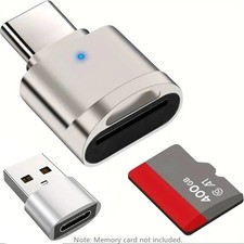 Type C To Micro SD TF Card Reader OTG USB Adapter Converter For Samsung Phone