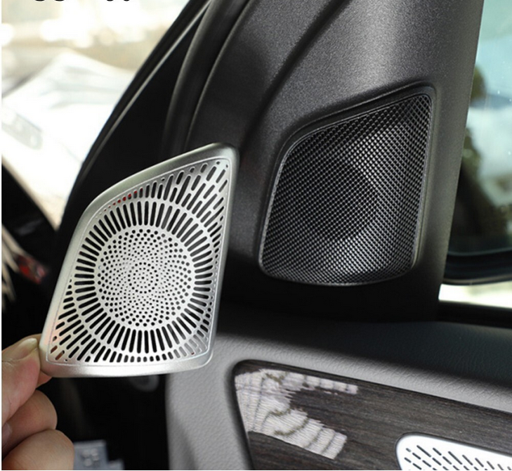 Alloy Tweeter Speaker Cover Trim For Mercedes Gle Gls Class W167 X167 2020-2023