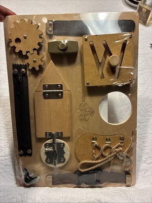 Montessori Busy Board with Educational Activities